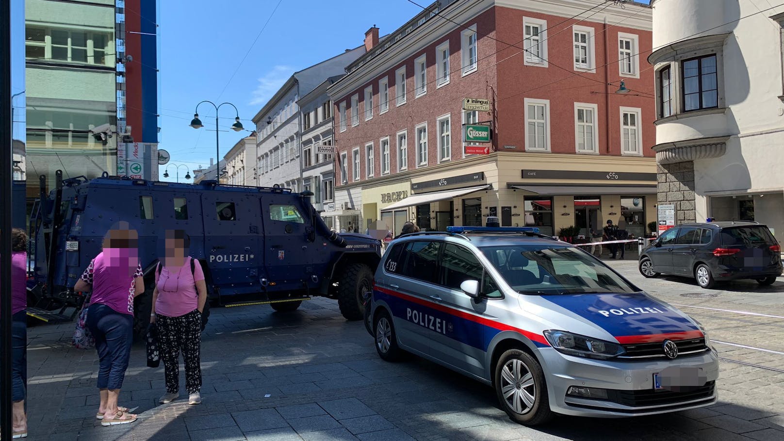 Drohung bei Matura: Polizei kommt mit Panzerfahrzeug