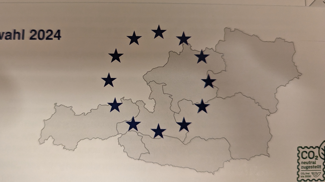 Wien, das Burgenland und Vorarlberg fehlen auf der Österreich-Karte.