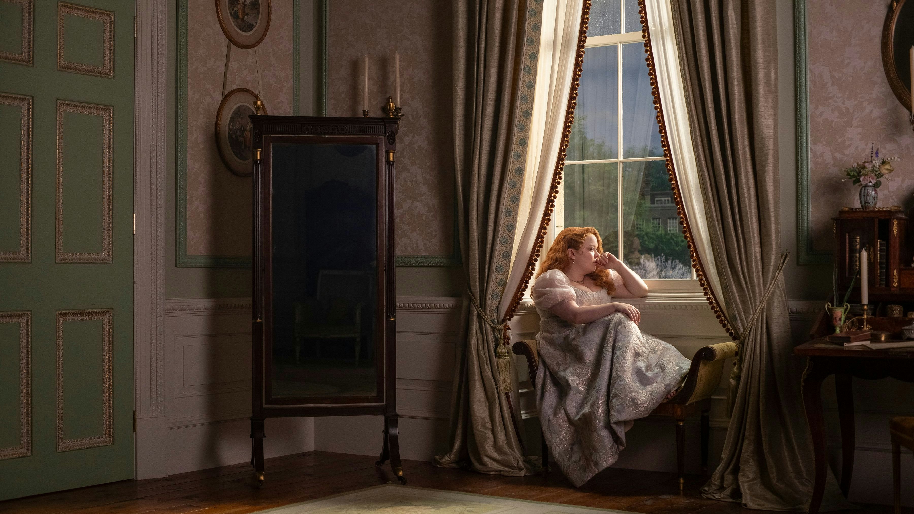 Die junge Penelope Featherington sucht einen Mann