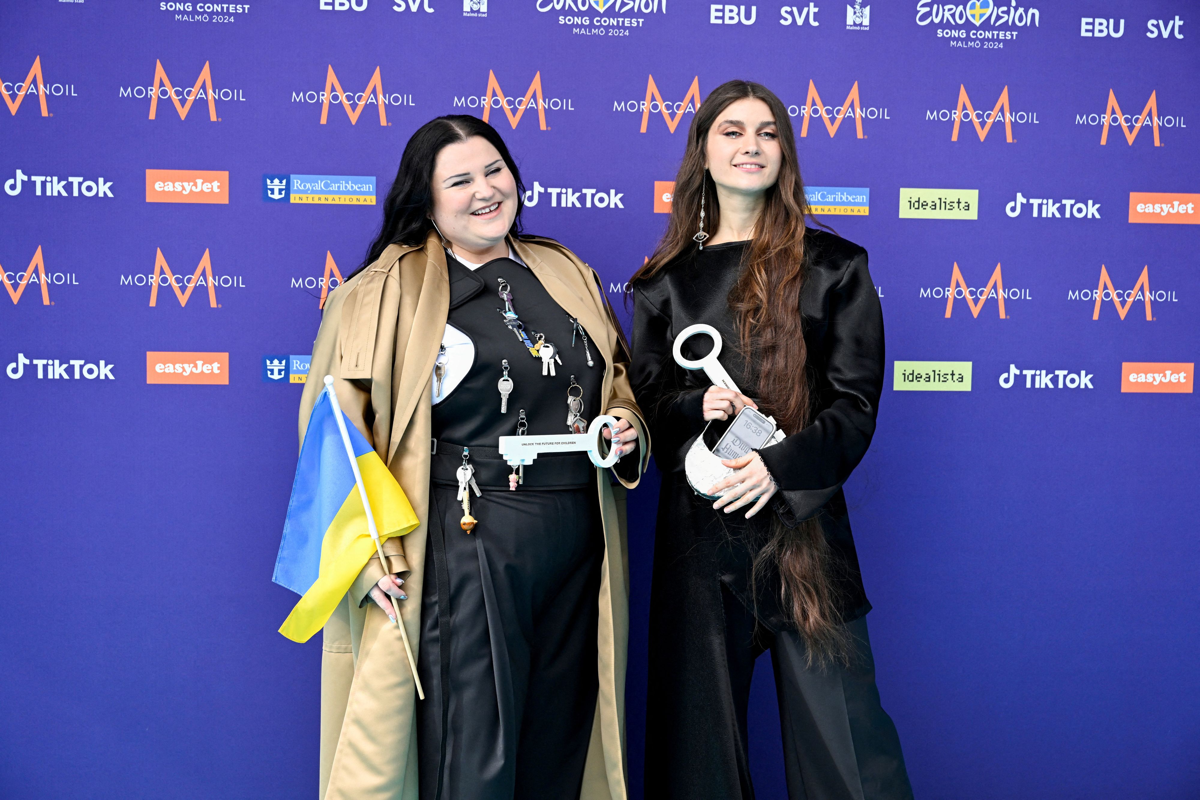 Alyona Alyona und Jerry Heil traten für die Ukraine beim ESC 2024 an.