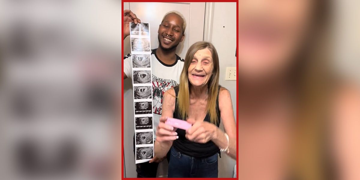 Die 63-jährige Cheryl McGregor und ihr 26-jähriger Ehemann Quran McCain (Bild) sind voller Vorfreude auf ihr Baby.