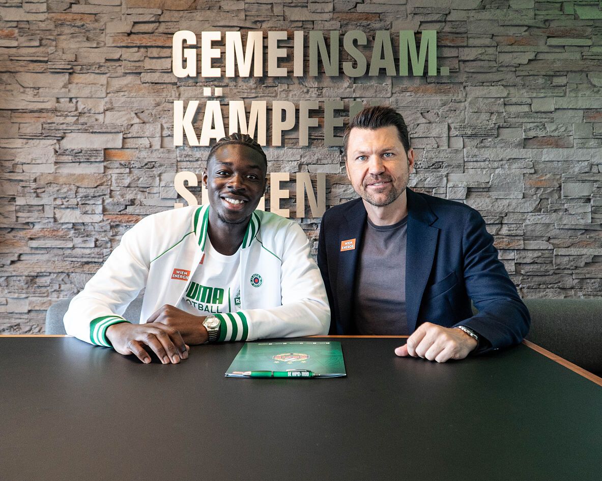 Serge-Philippe Raux Yao wird ein Rapidler