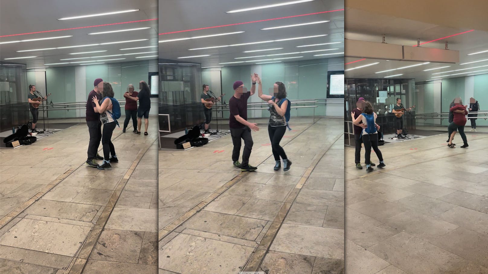 Darum tanzen Wiener Pärchen plötzlich in der U-Bahn