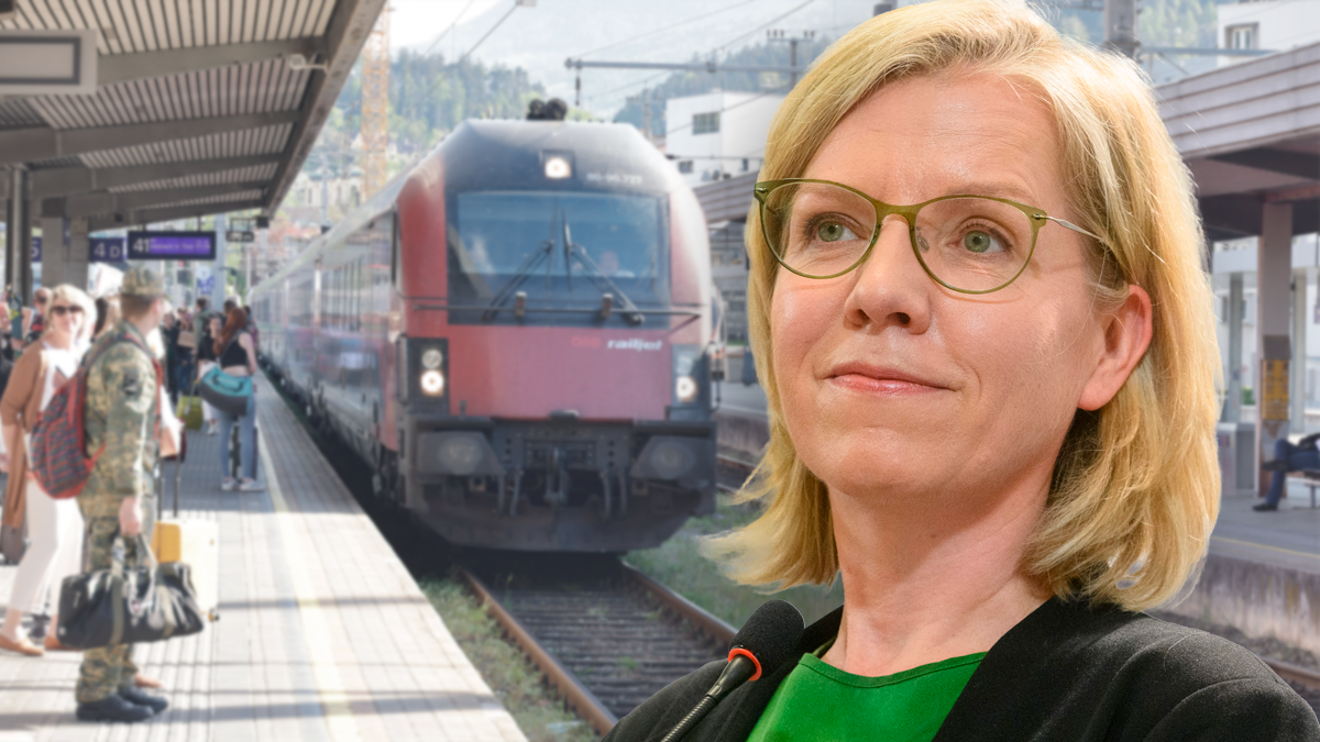 Mit dem gratis KlimaTicket zum 18. Geburtstag will Leonore Gewessler junge Österreicher fürs Öffi fahren begeistern.