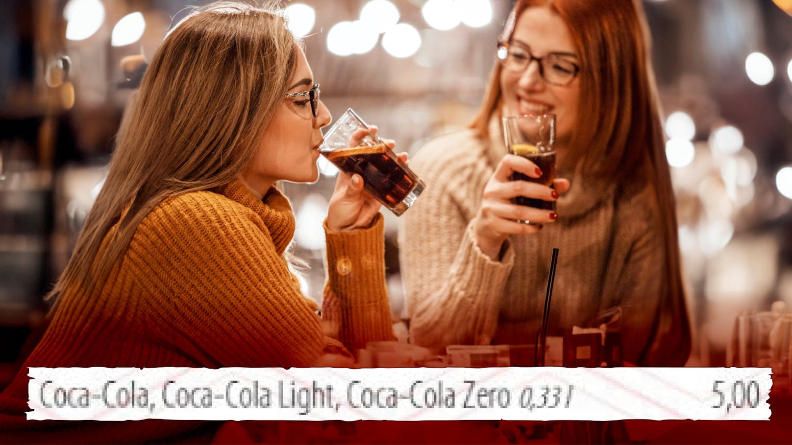 Kaffeehaus verlangt für kleine Flasche Cola 5 Euro