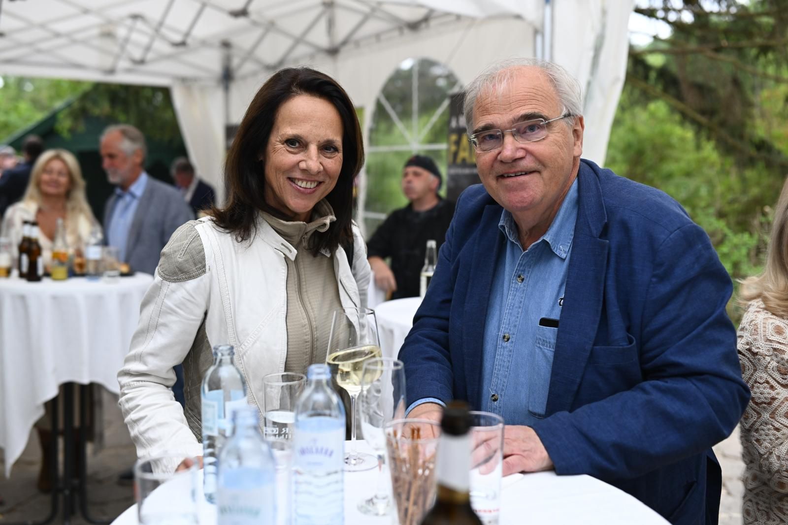 Vera Russwurm mit Ex-Vizekanzler Wolfgang Brandstetter