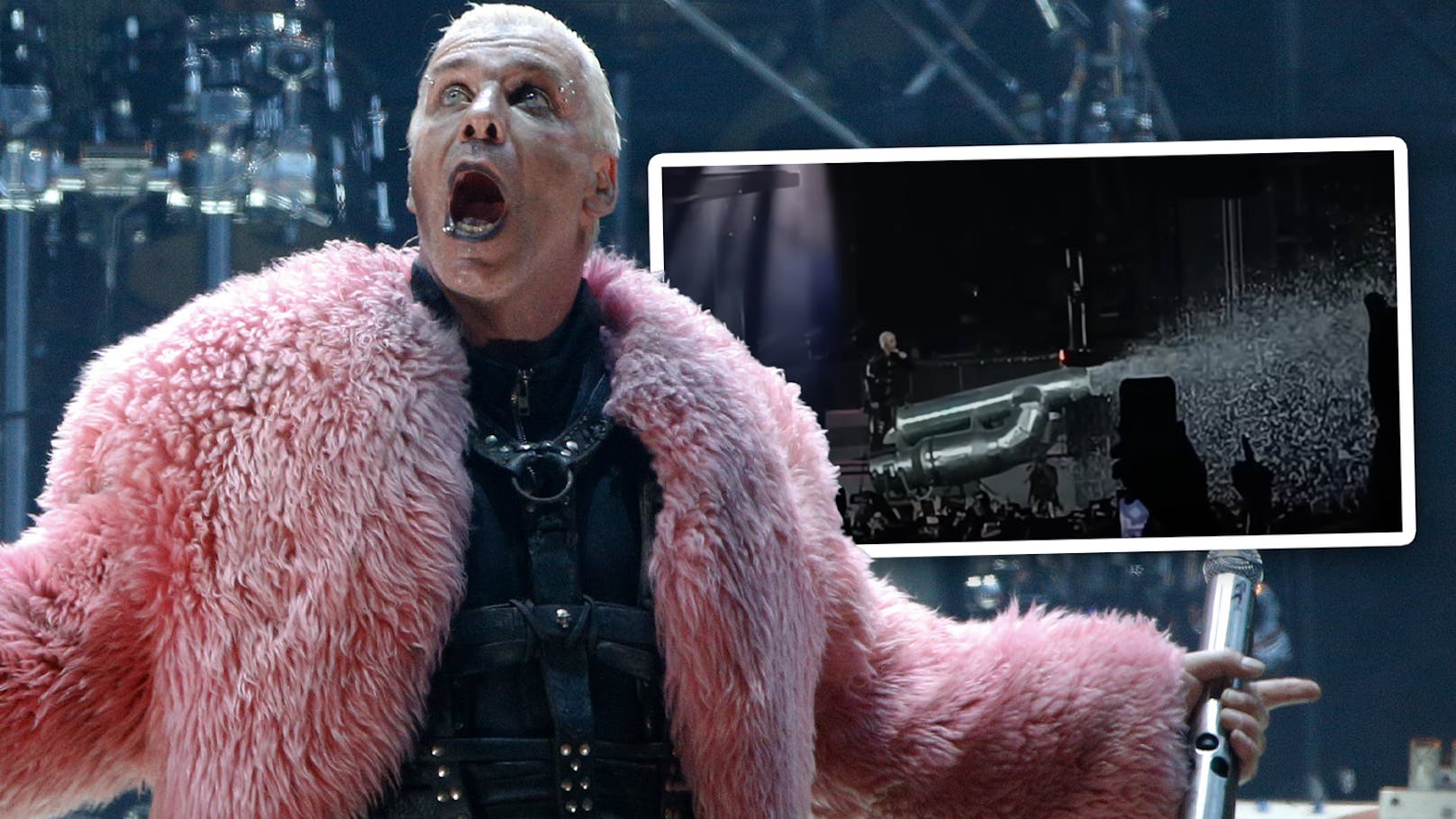 Nach Skandal: Rammstein mit XXL-Penis-Kanone auf Bühne