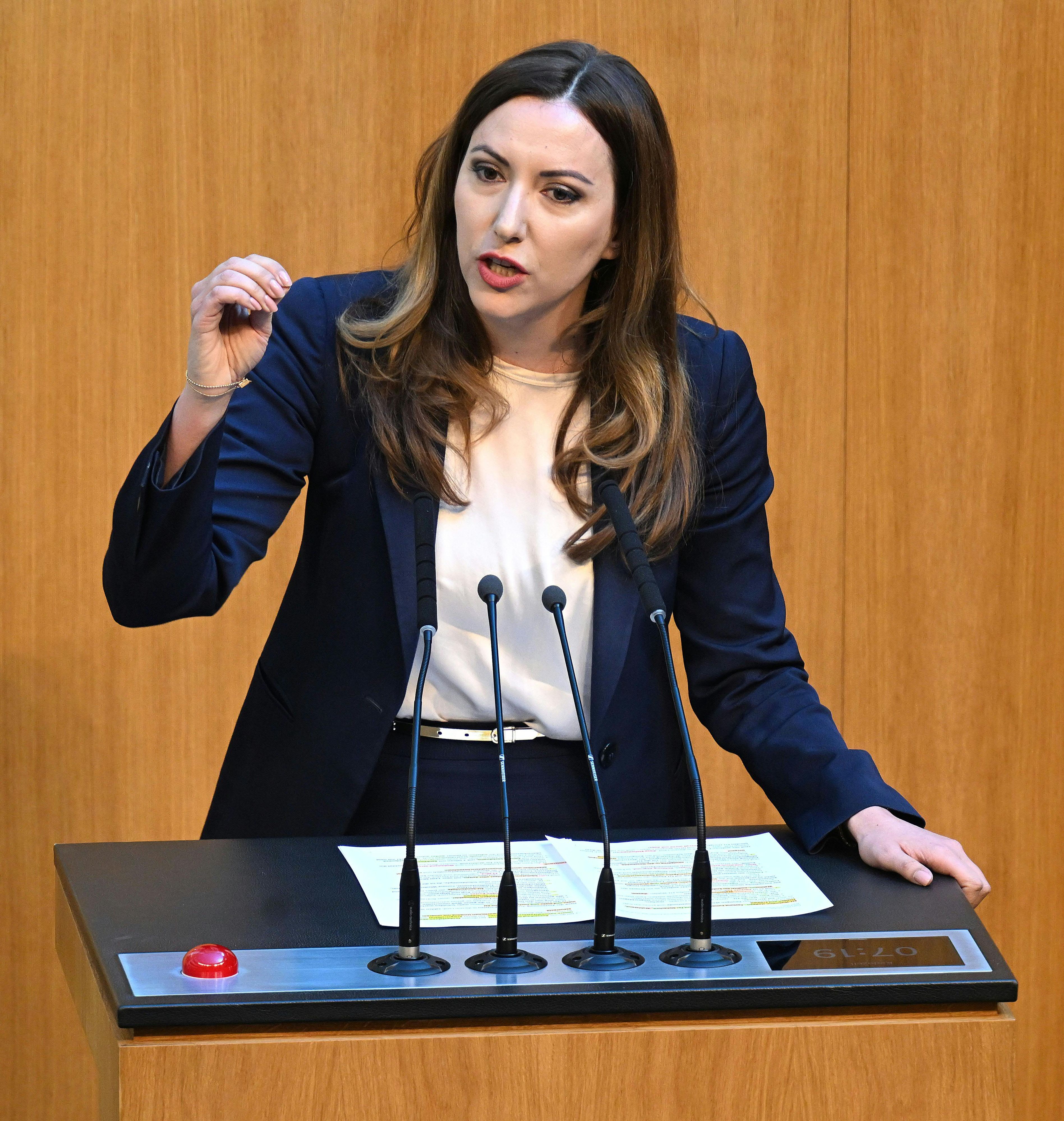 Die FPÖ-EU-Abgeordnete Petra Steger kritisierte die Entscheidung des deutschen Verfassungsschutzes.