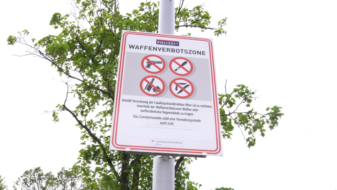 Waffenverbotszone am Reumannplatz