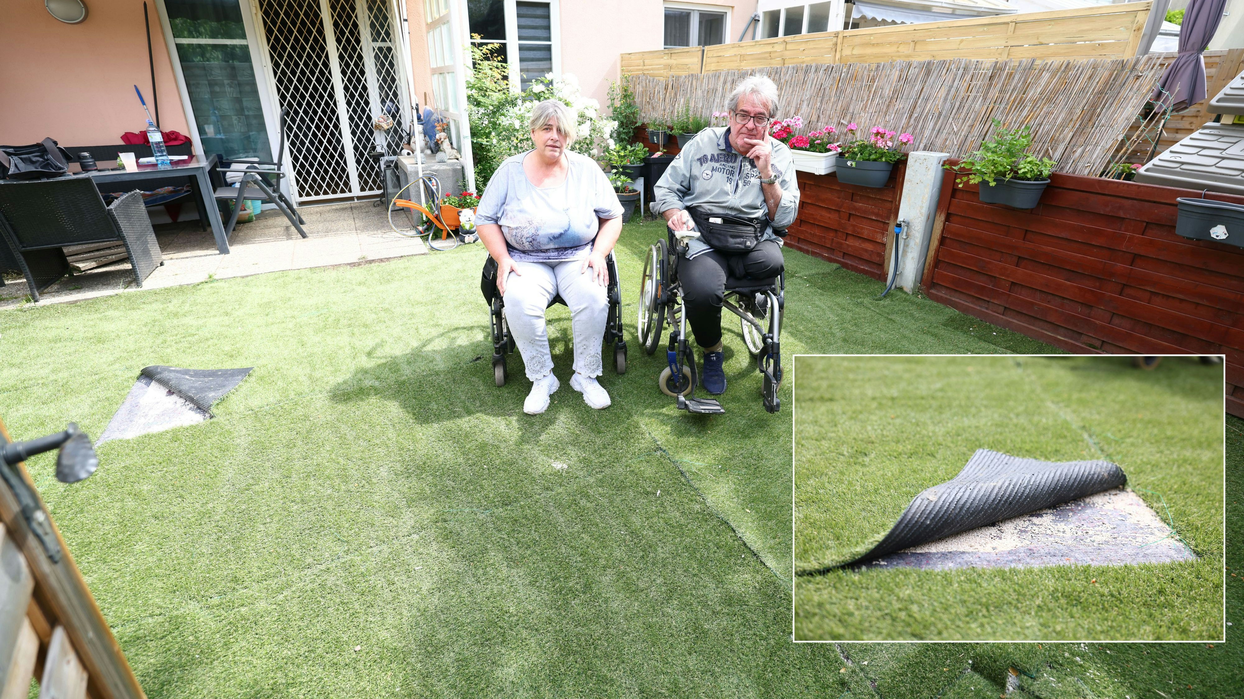 Heute.at - Pfusch! Rollifahrer fühlen sich wegen Rollrasen gerollt
