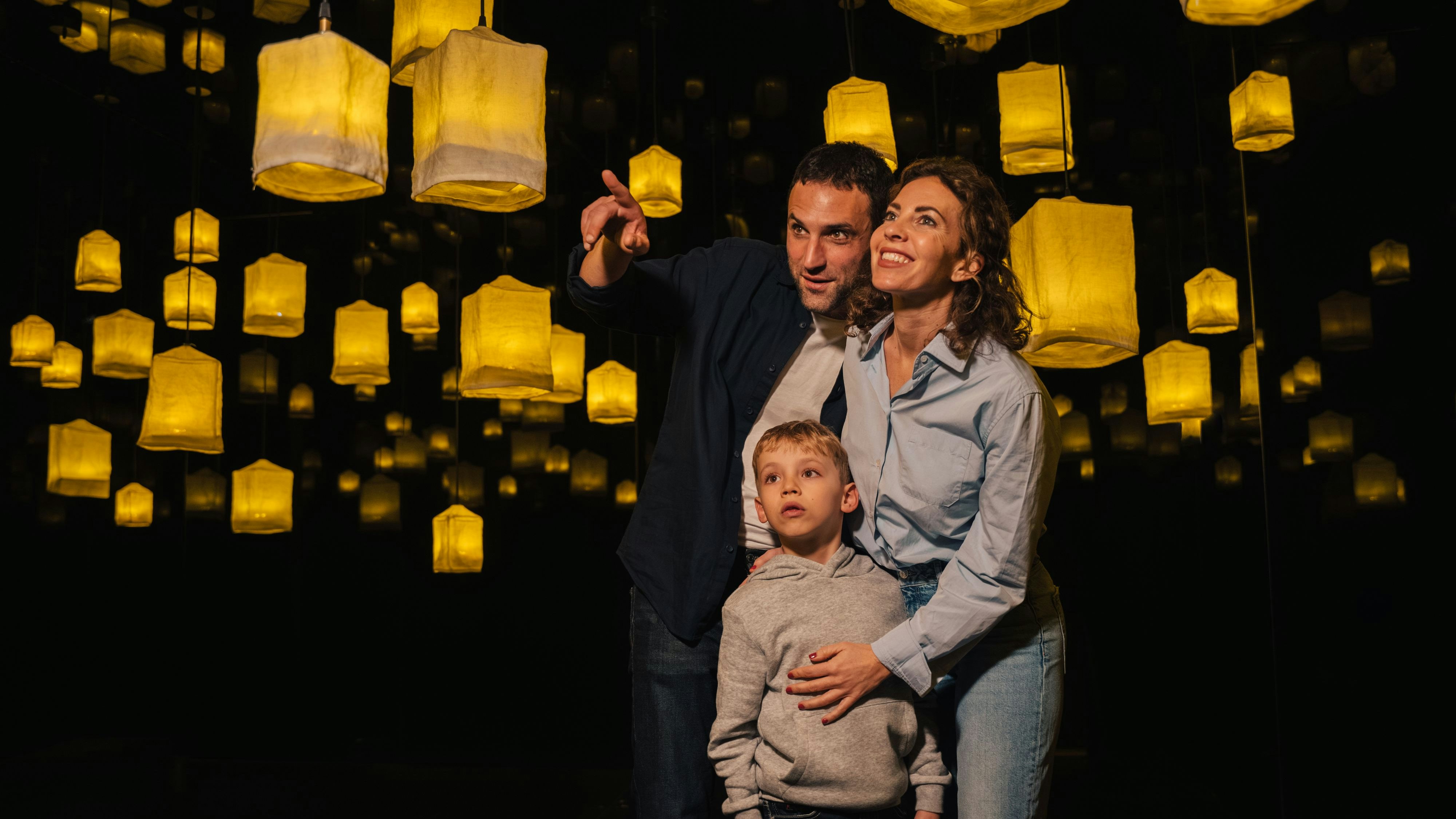 Eine immersive Erfahrung soll der Besuch der Lichtwelten von Ikono sein, verspricht der Veranstalter