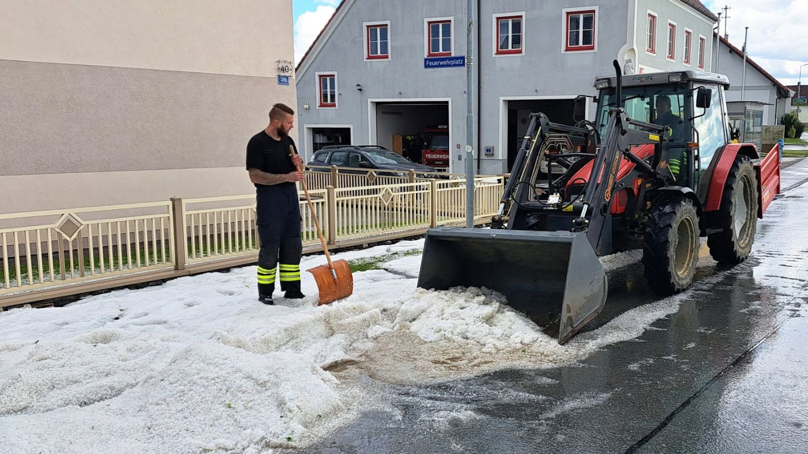 Hagel-Walze wütet – enorme Schäden in Österreich