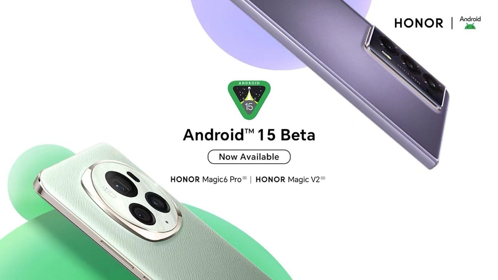 Spielwiese für Entwickler: das neue Android 15 Beta-Programm für das Honor Magic6 Pro und das Honor Magic V2.