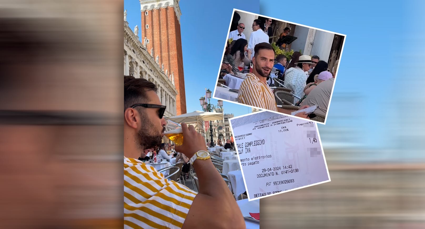 So viel kostet Bier in Venedig: Schock für Austro-Band