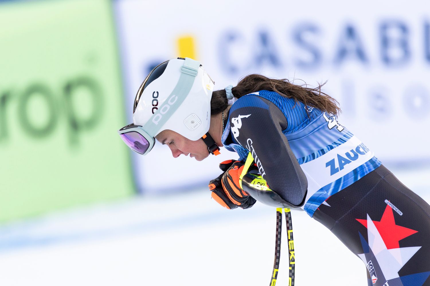 Alice Merryweather hängt die Skischuhe an den Nagel. 