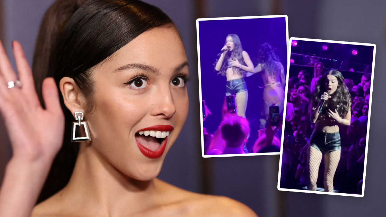 Olivia Rordigo zeigte beinahe mehr, als sie wollte.