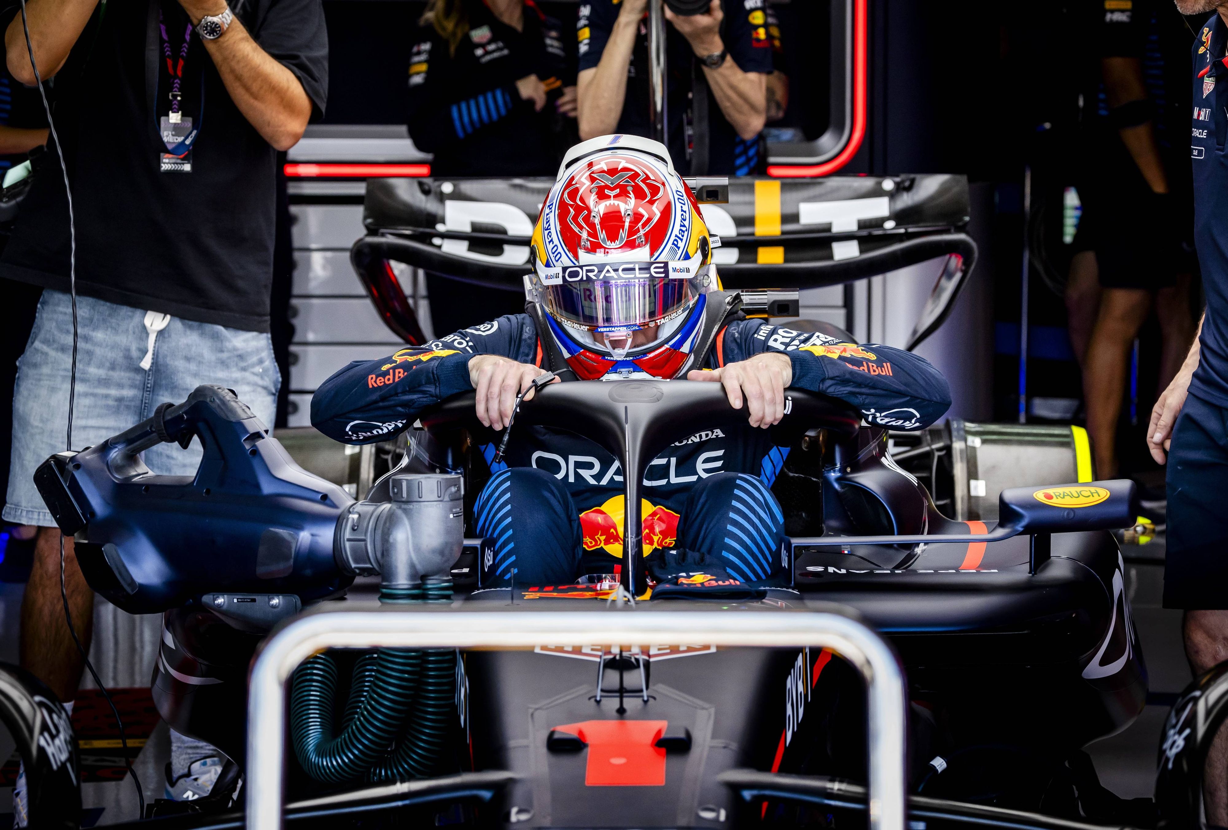Dreifach-Weltmeister Max Verstappen. 