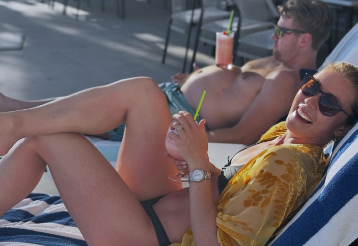 Mikaela Shiffrin und Aleks Kilde