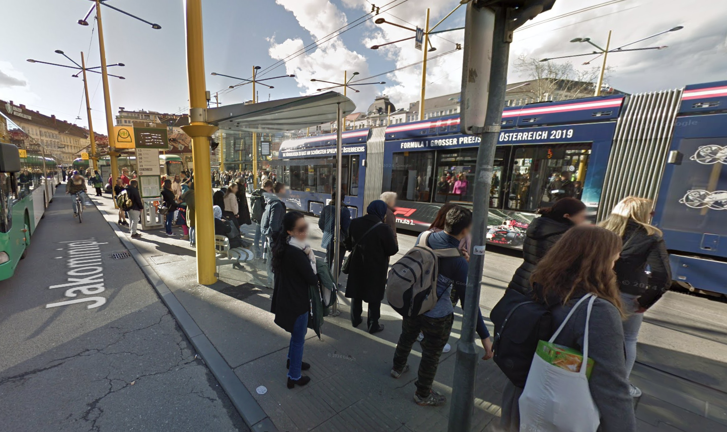 Hier sollte der grausame Plan ausgeführt werden: der Grazer Jakominiplatz.