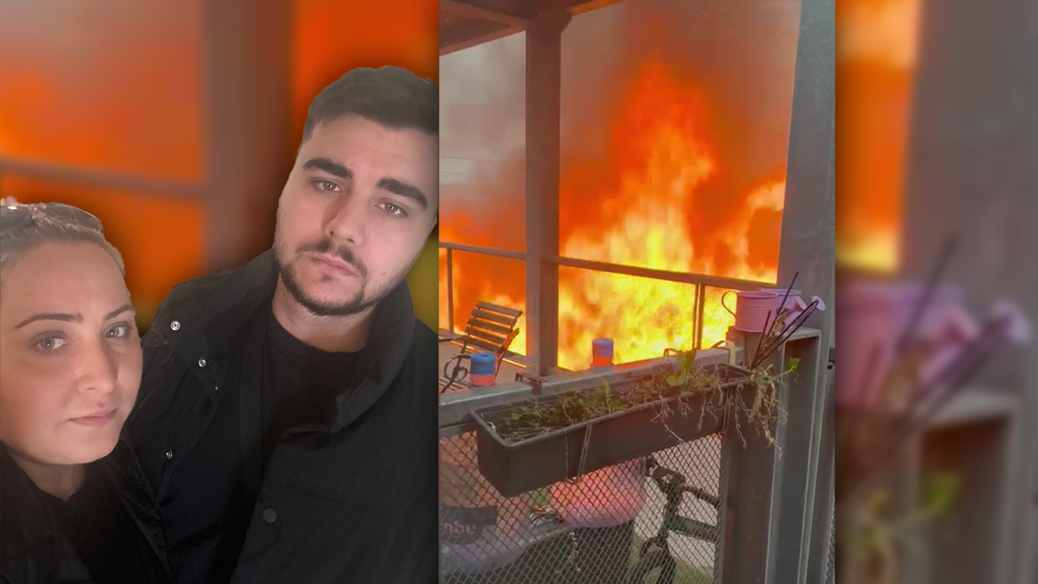 Eine Familie ging Samstagfrüh durch die Hölle. Das Nebengebäude brannte, eine Flucht nach draußen schien vorerst unmöglich.