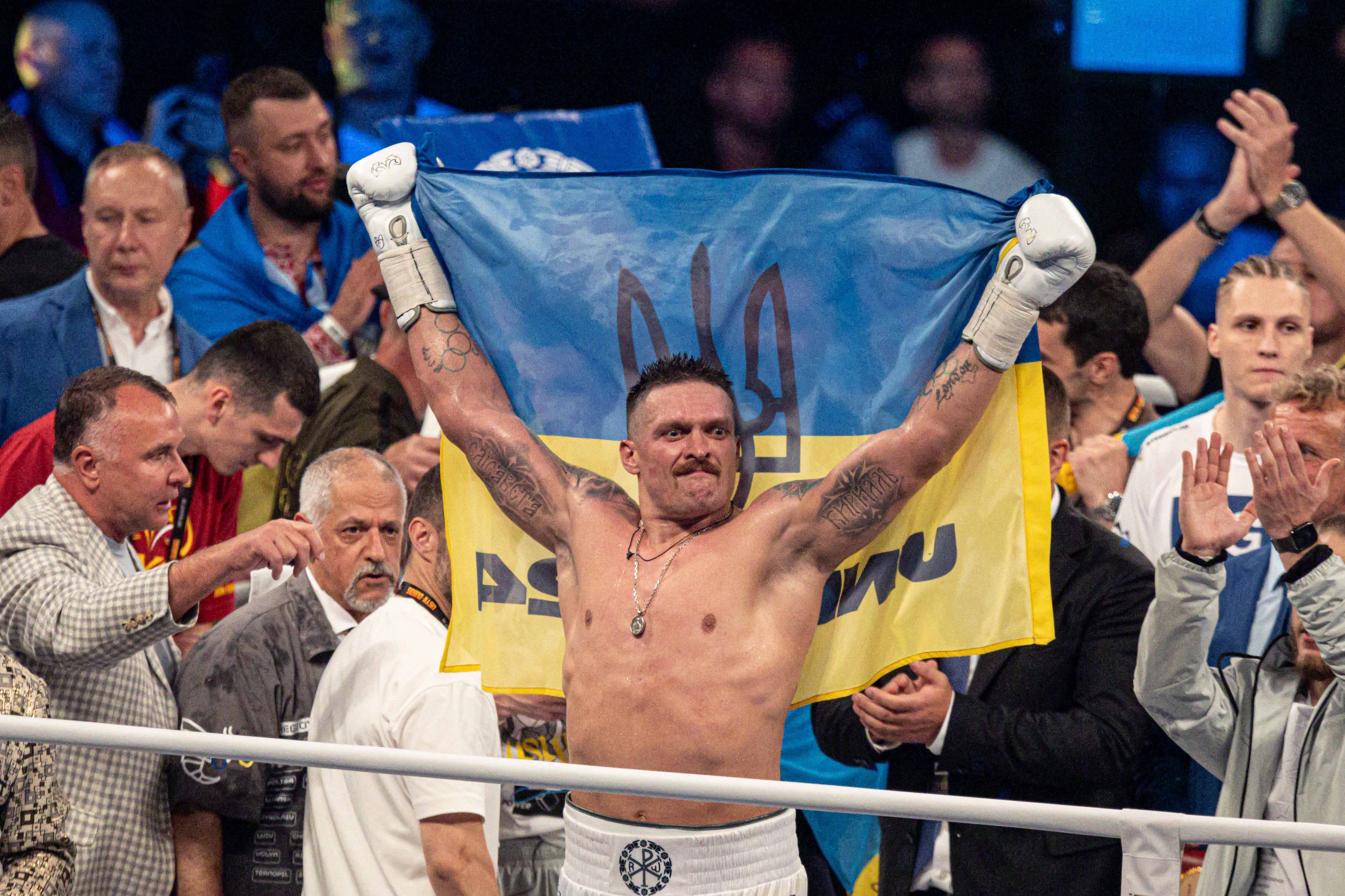Oleksander Usyk ist der König der Boxer