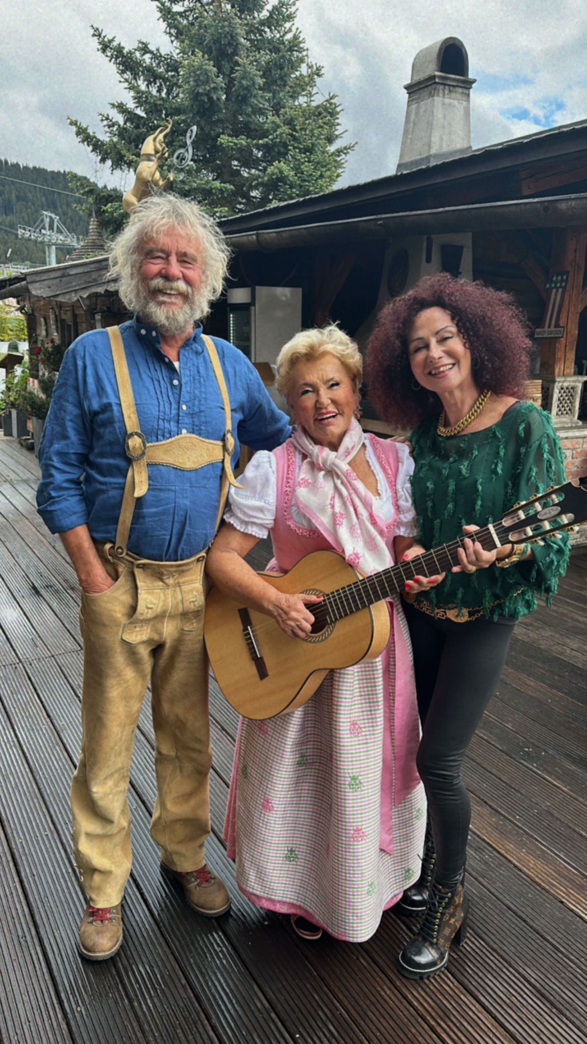 Multimillionär Ernst Prost und Christina 