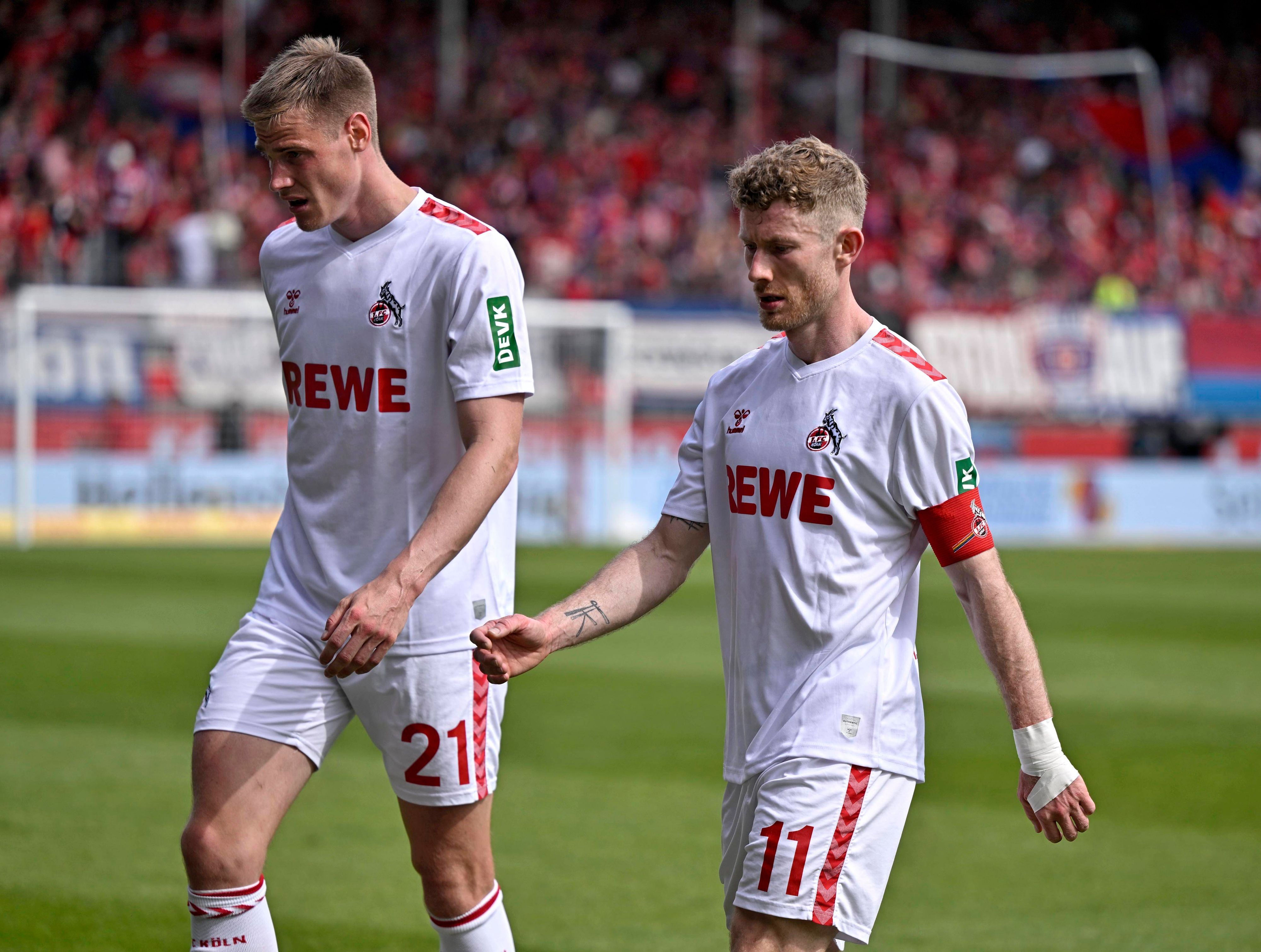 Florian Kainz steigt mit Köln ab