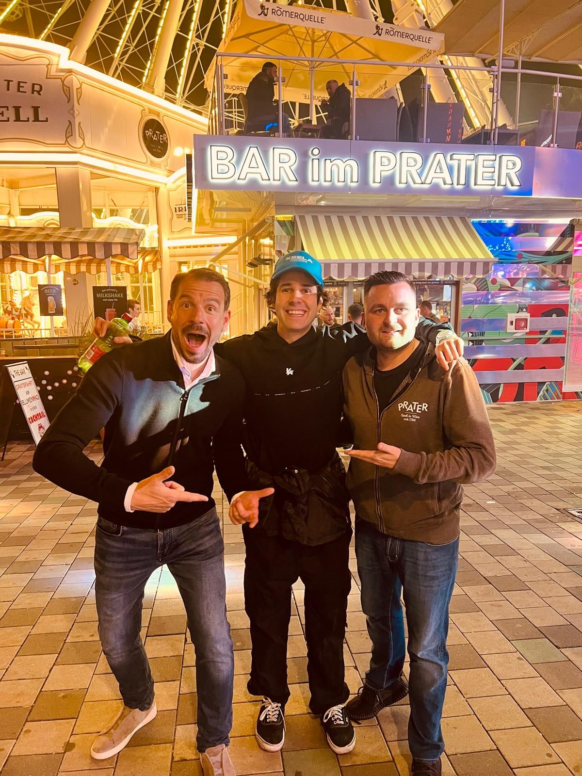 Der unerwartete Besuch begeisterte die Fans.