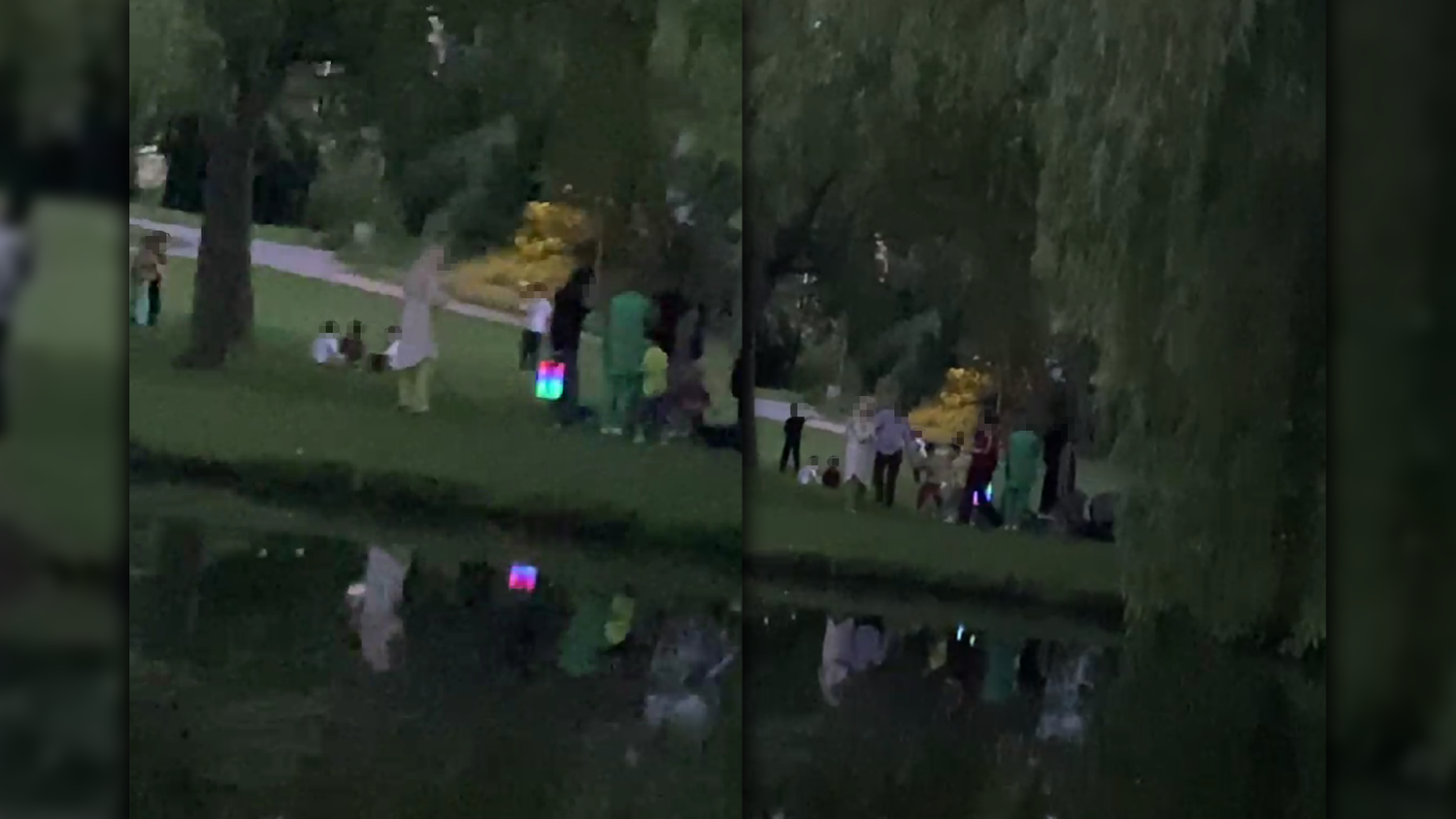 Am Samstagabend sorgte eine Wiener Familie für Ärger in einem Park. Grund dafür war die 