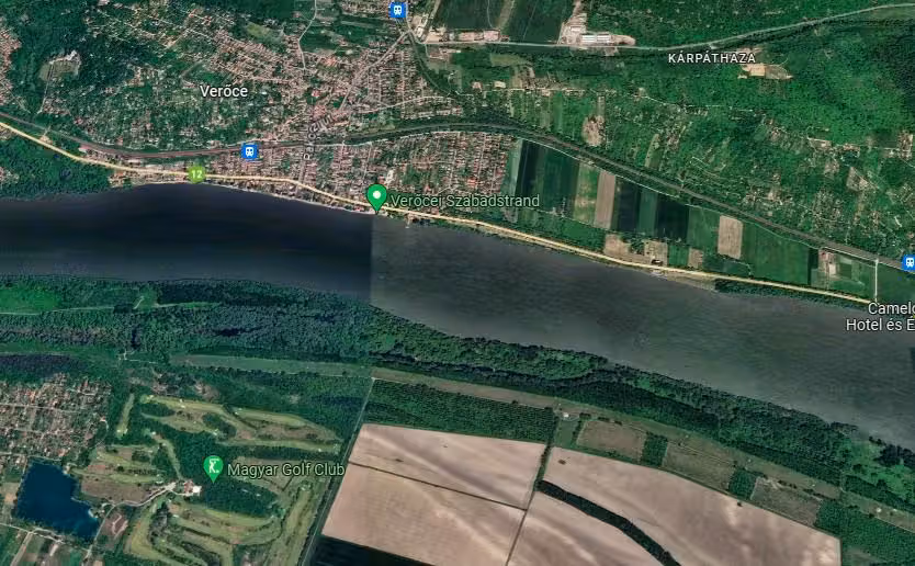 Bei Veroce wurde am Samstagabend am Donauufer ein Mann mit einer Kopfwunde entdeckt.