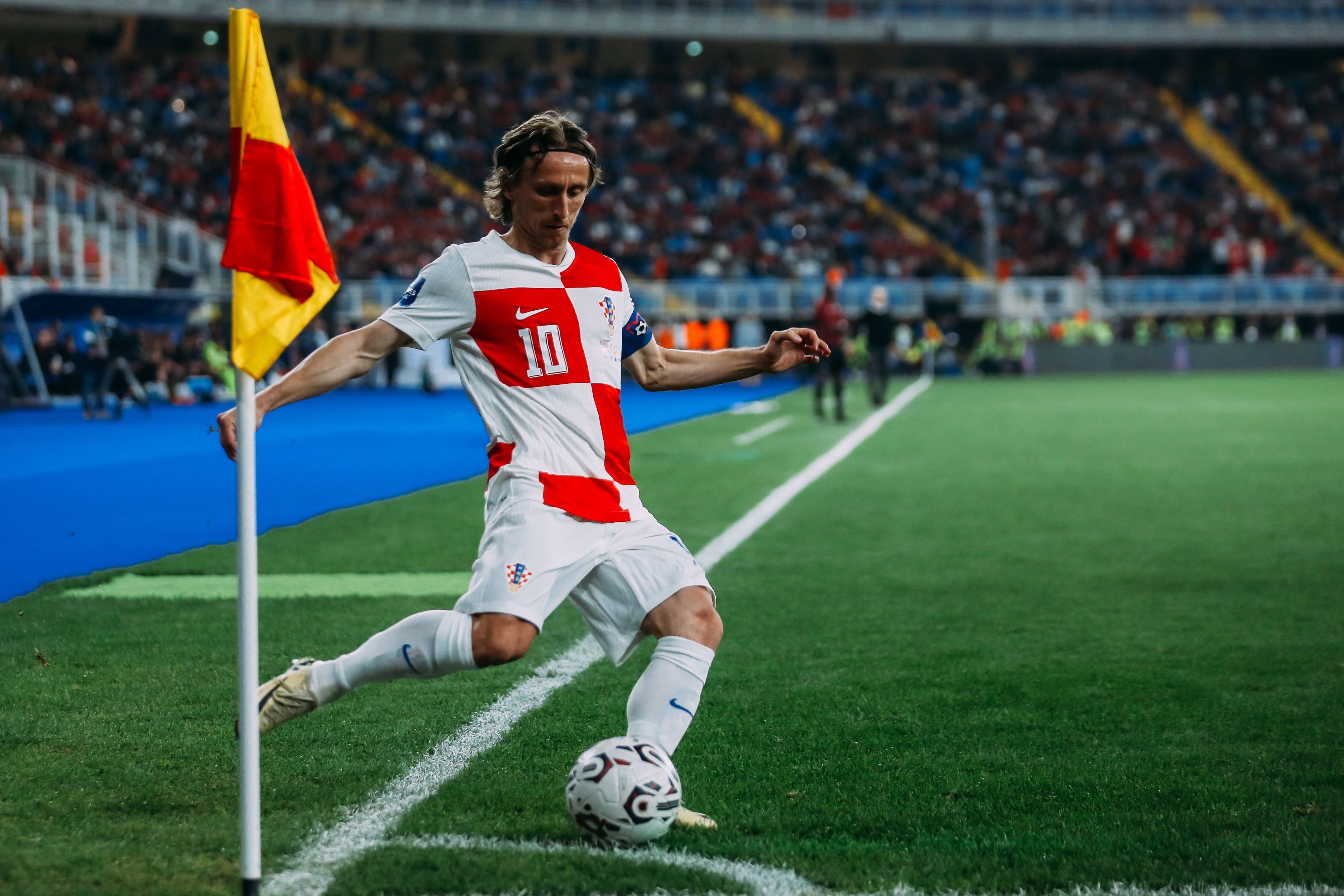 Luka Modric führt das kroatische EM-Aufgebot an.