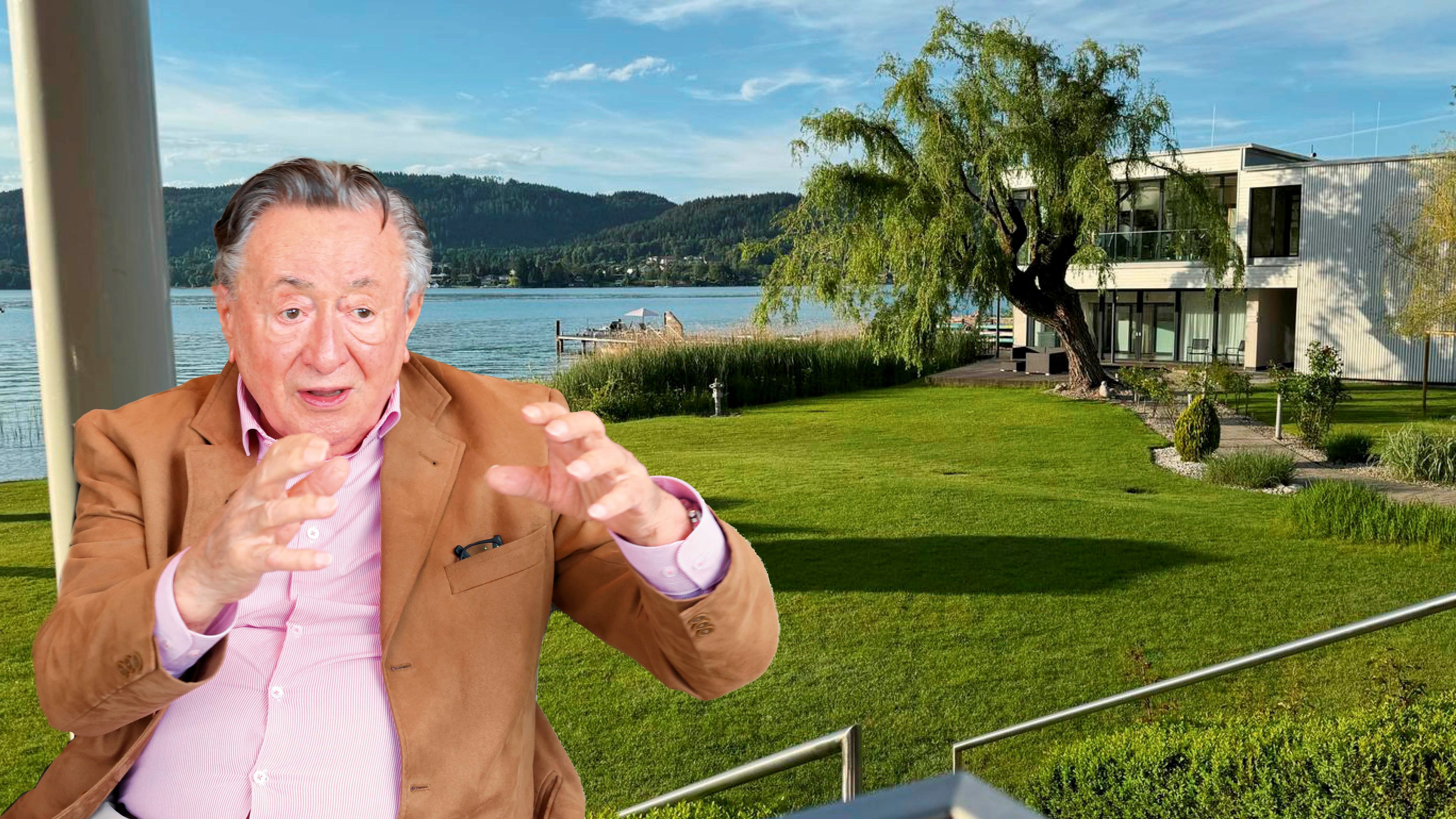 Richard Lugner ist in Kärnten zum 