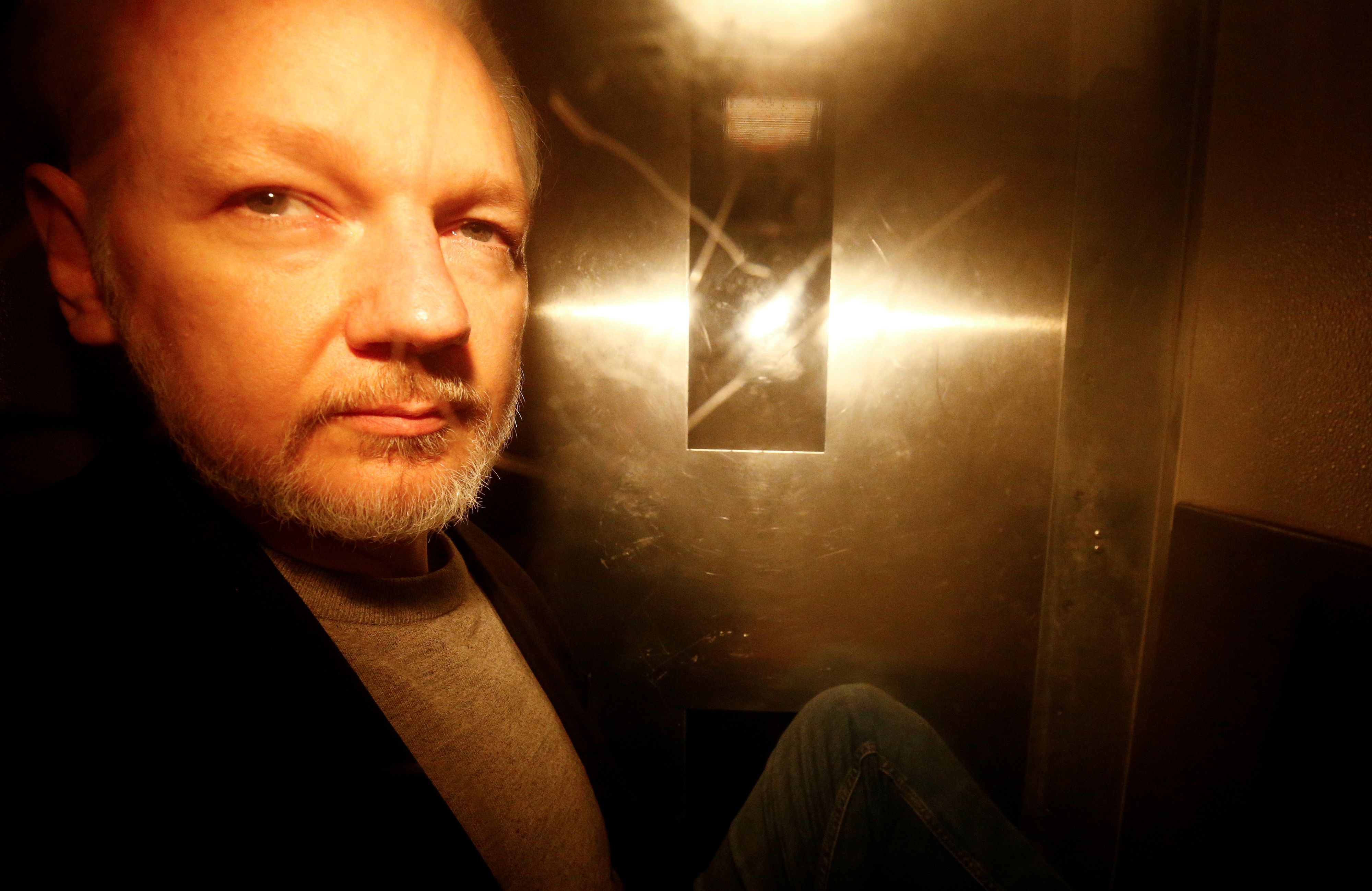 Julian Assange sitzt seit 2019 in London in Haft.