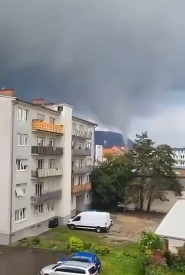Tornado in Graz überraschte Wetter-Experten völlig