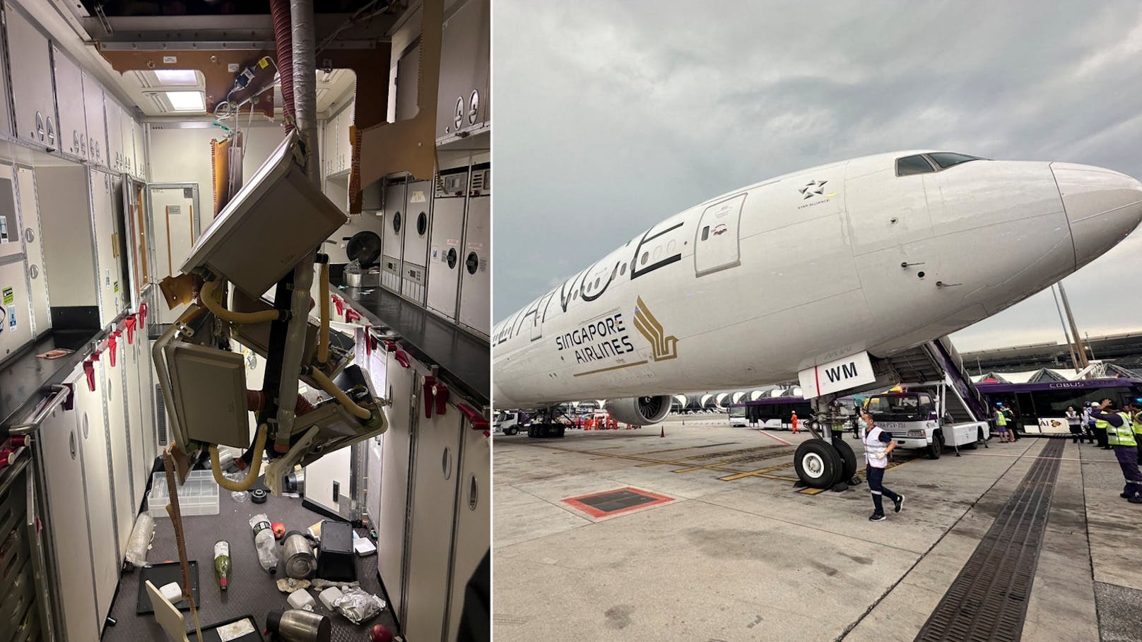 Passagier auf Horror-Flug: "Das Flugzeug fiel einfach"