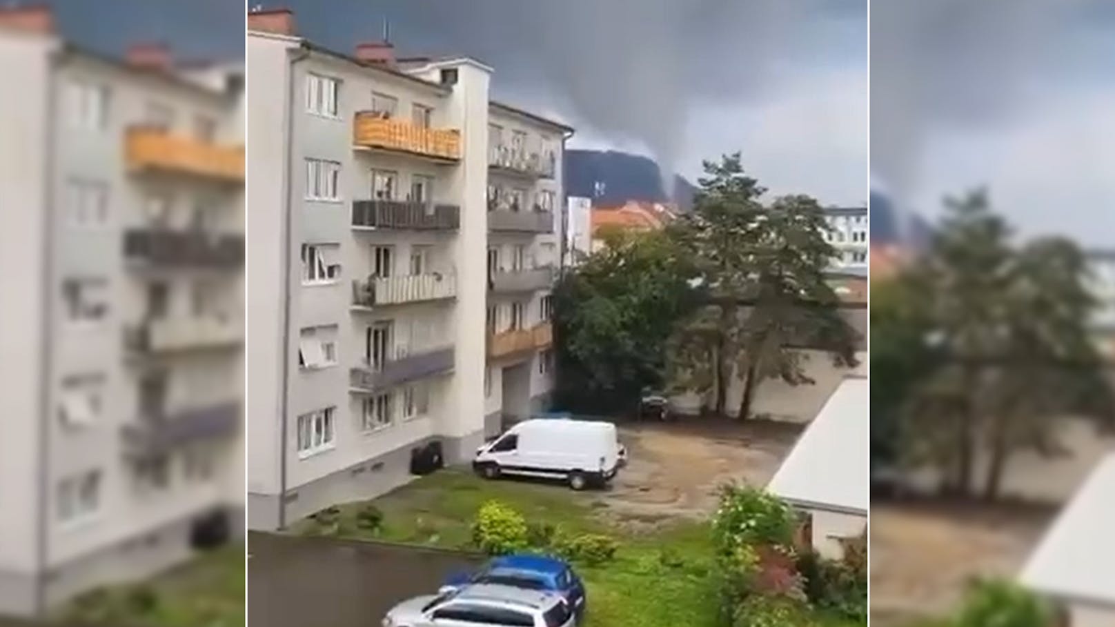 "Heute"-Leservideos zeigen Tornado in Graz
