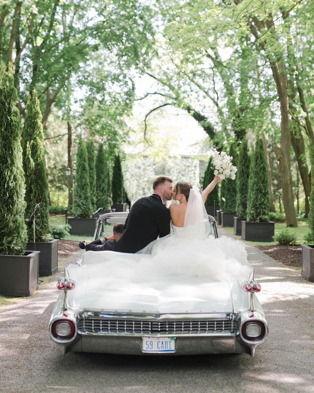 Hailie Jade Scott teilt ihr Glück auf Instagram: Die 28-Jährige und Evan McClintock haben sich in Michigan das Jawort gegeben.