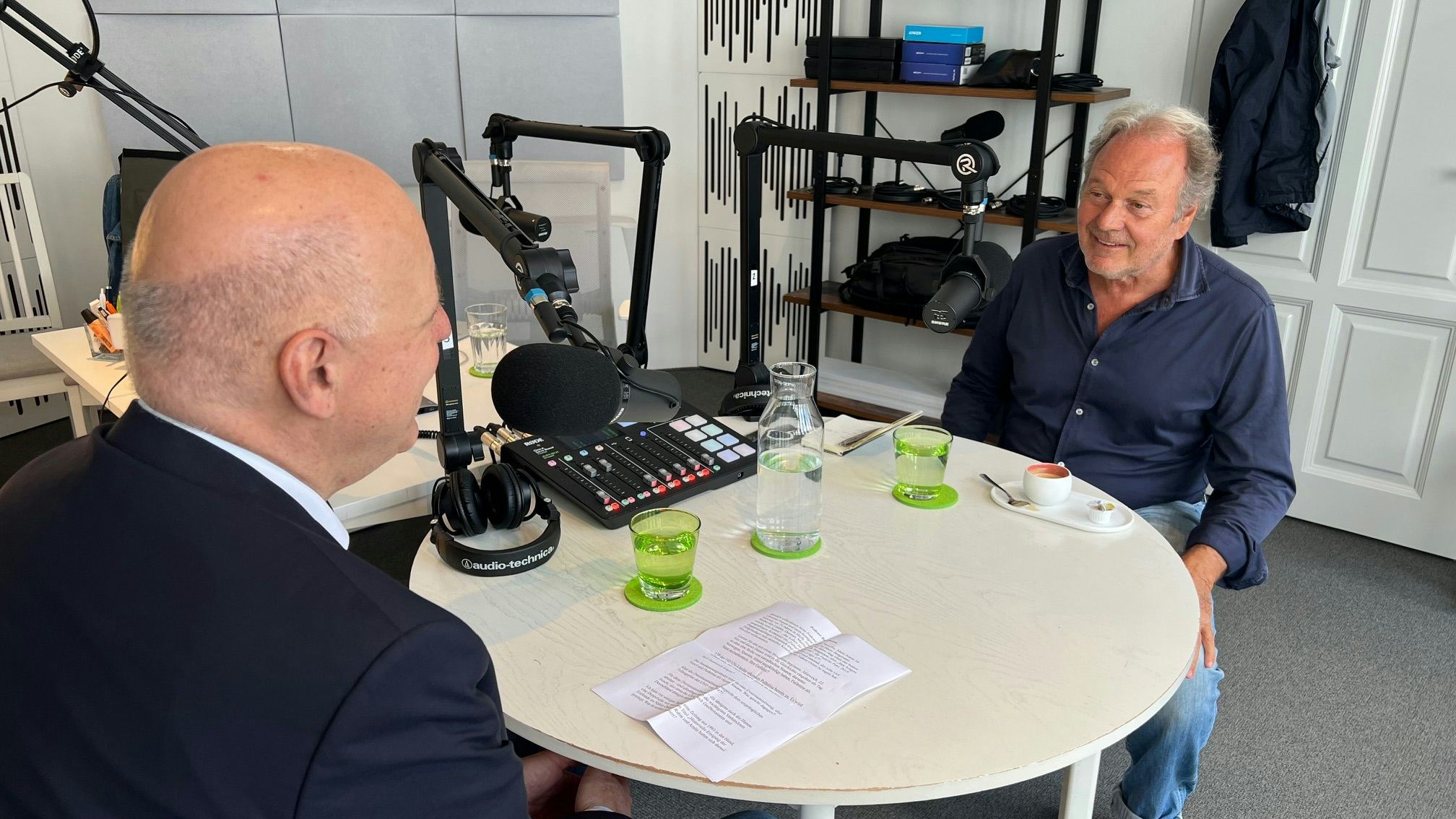 Israel-Experte Harry Bergmann im Podcast-Gespräch mit Christian Nusser (Newsflix)