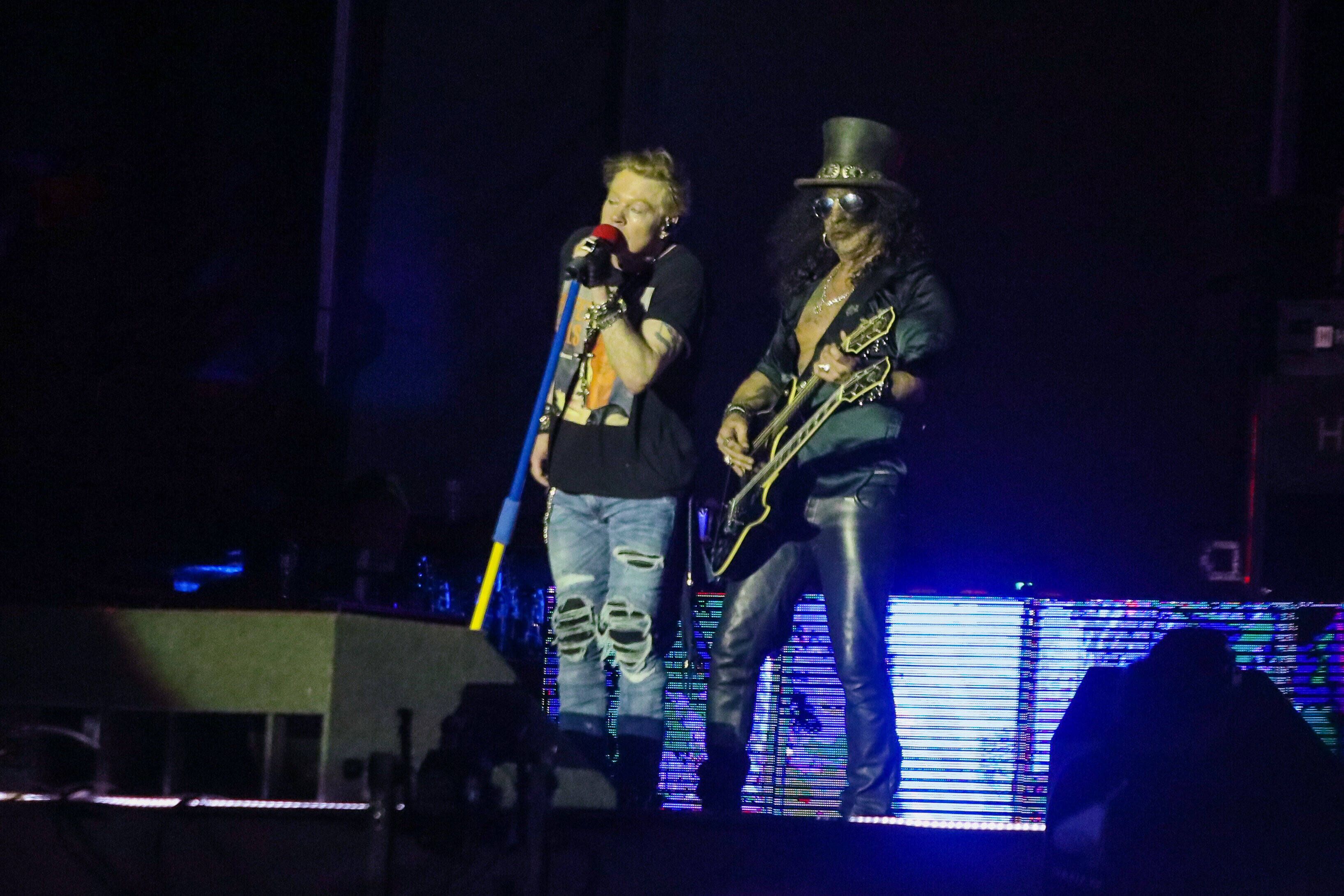 Guns'n'Roses rocken ab.