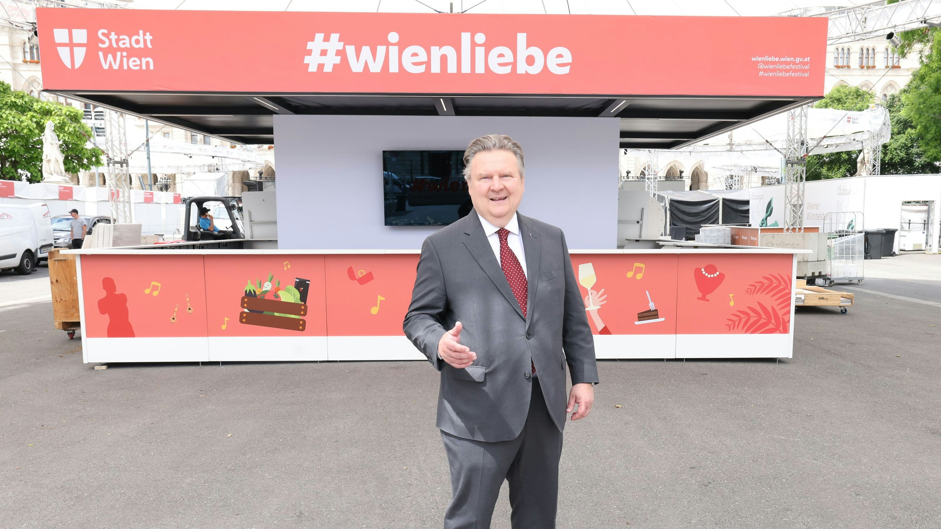 Michael Ludwig lädt alle Wienerinnen und Wiener zum ersten #wienliebe-Festival.