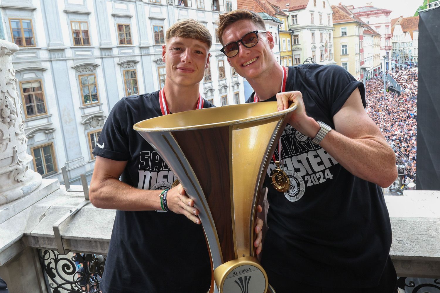 Alexander Prass und David Schnegg