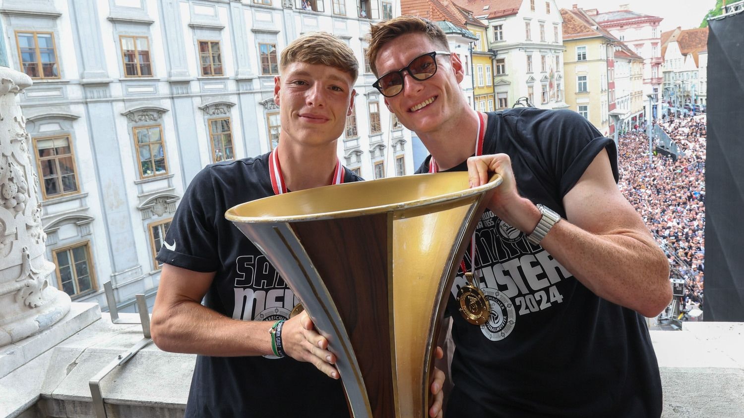 Alexander Prass und David Schnegg