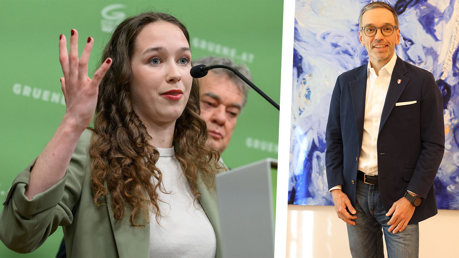 Der Schilling-Skandal zieht die Grünen runter, Herbert Kickl darf jubeln.