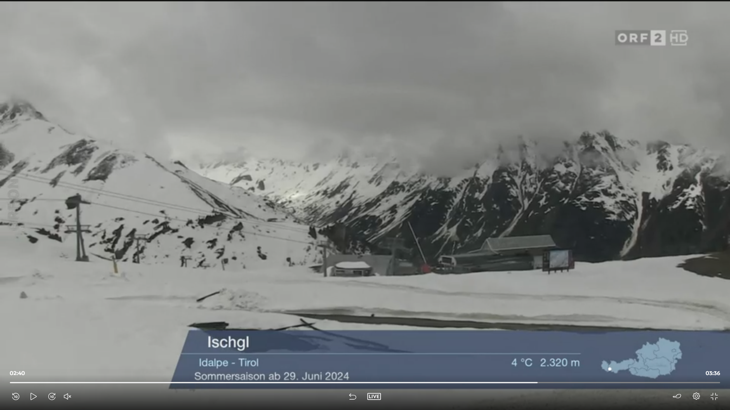 Beim Anbieter des ORF-Wetterpanoramas kam es am Mittwoch zu Problemen.