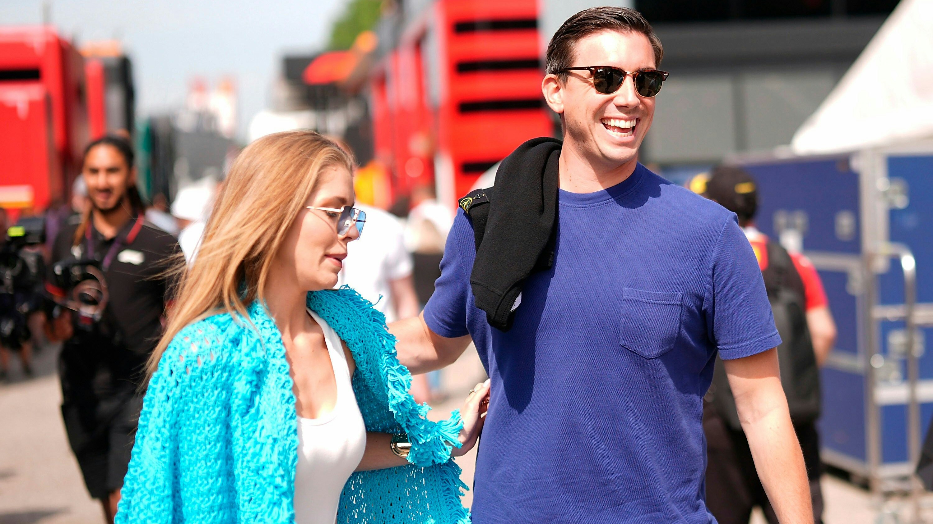 Auch zu Hause hat Victoria einen Steirer sitzen: ihren Freund Mark Mateschitz.