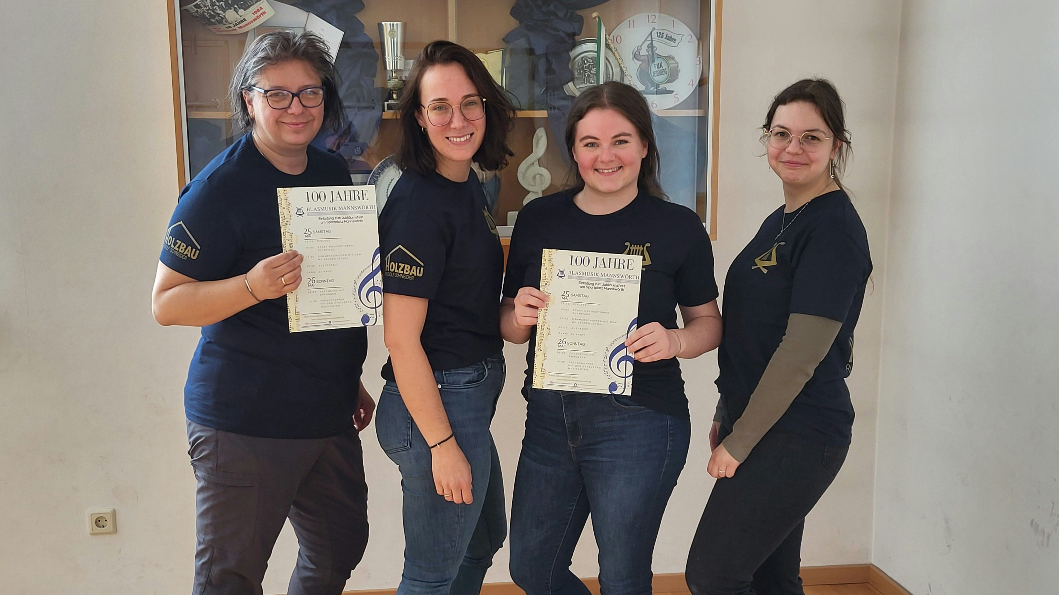 Die Blasmusik Mannswörth lädt anlässlich ihres 100-jährigen Bestehens zum großen Jubiläumsfest auf den Sportplatz Mannswörth