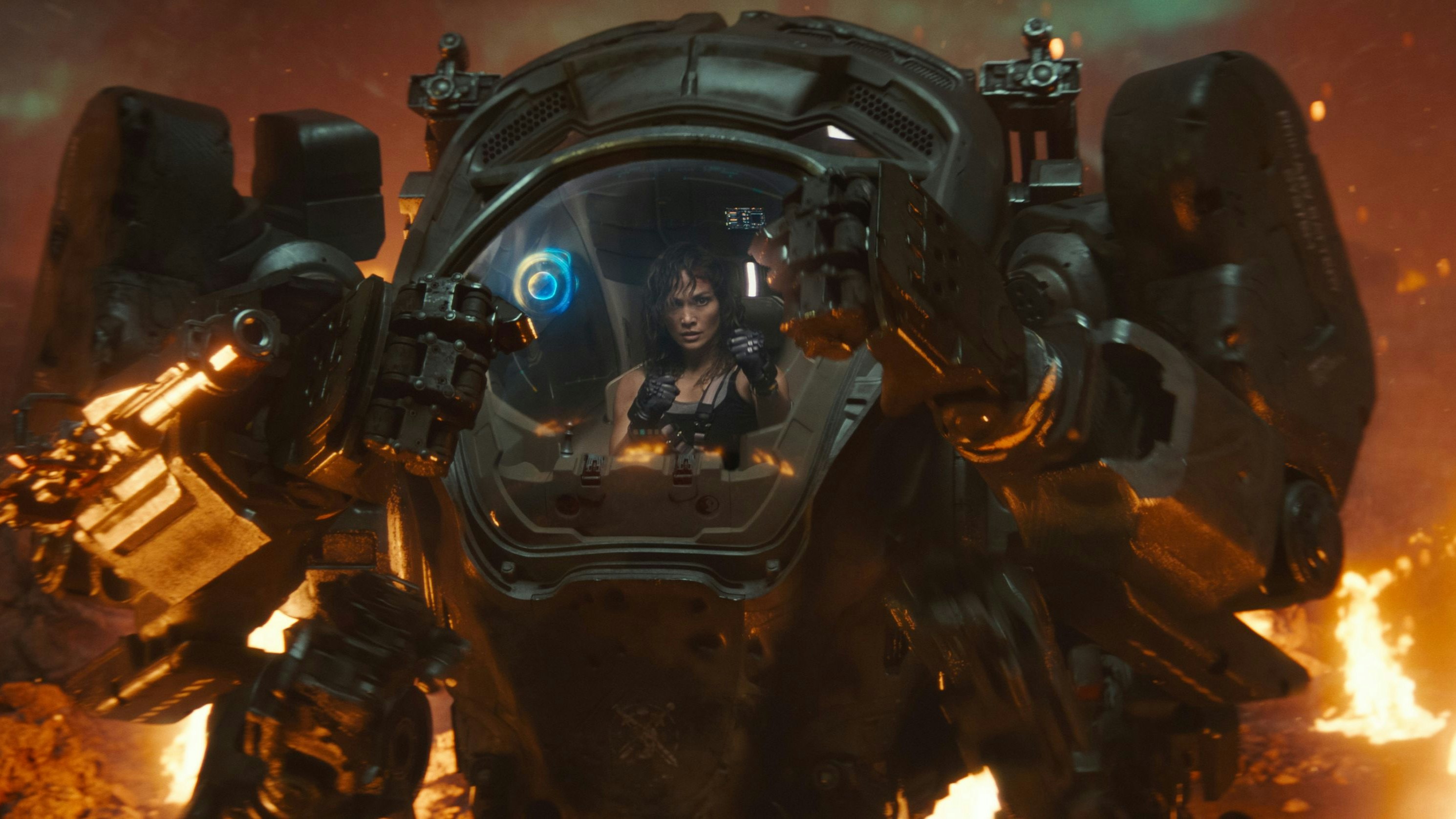 Ab 24. Mai auf Netflix: "Atlas" mit Jennifer Lopez, Simu Liu und Sterling K. Brown