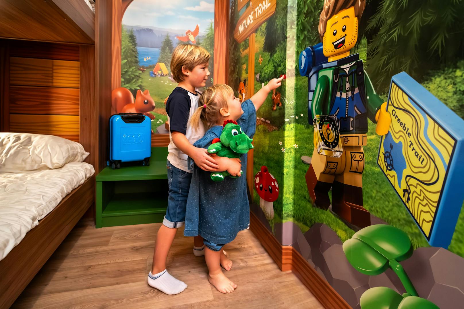 LEGOLAND Deutschland Resort: Kinderzimmer in der Waldabenteuer Lodge