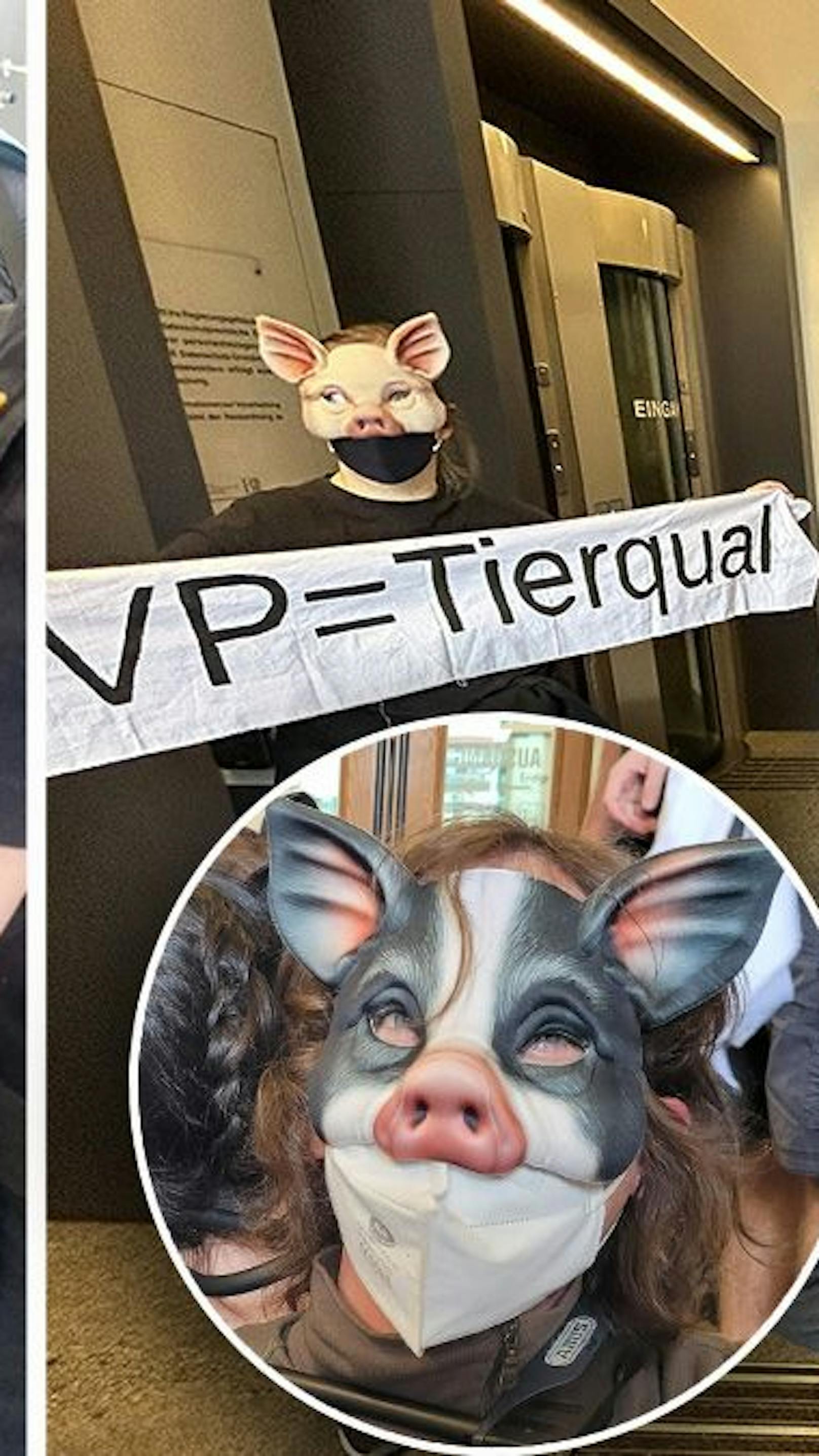 14 Personen nach Protest in Ministerium verhaftet