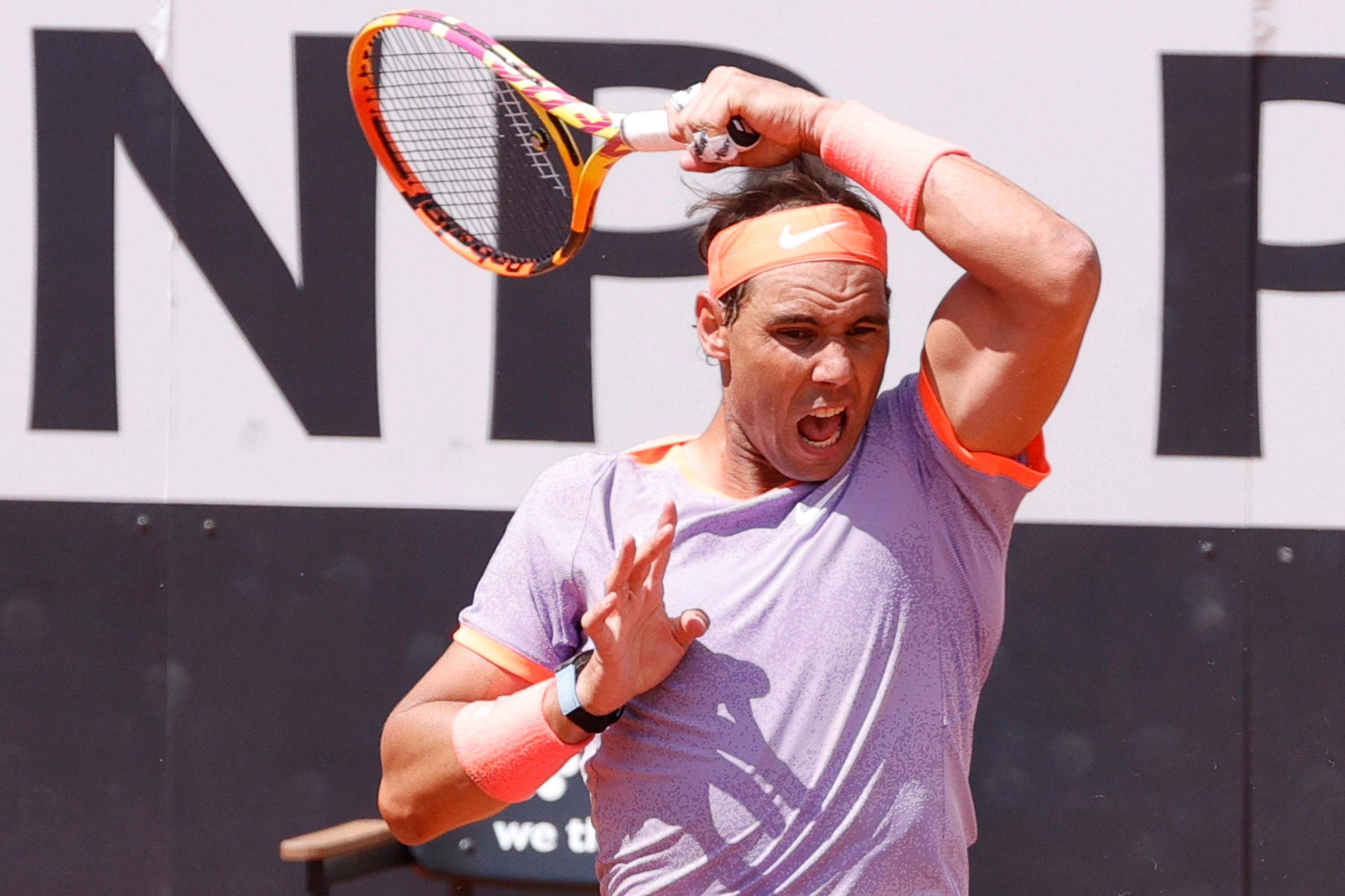 Rafael Nadal trifft zum Paris-Auftakt auf Alexander Zverev. 